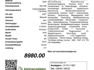 Audi A6 TDI 2.0 Avant