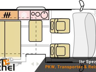 Renault ACTIVE Pro mit Küche,Querbett und Aufstelldach