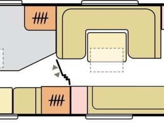 Adria Alpina 753 HK für 8 Personen