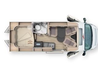 Malibu diversity GT skyview 600 DB K/ Doppelbett